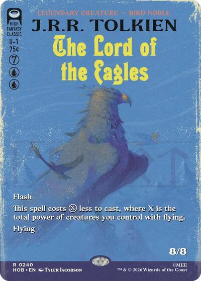 The Lord of the Eagles (Borderless) (The Hobbit) Near Mint