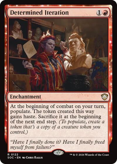 Determined Iteration (Commander: Secrets of Strixhaven) Near Mint