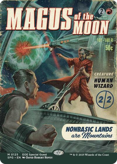Magus of the Moon (Borderless) (Special Guests) Near Mint
