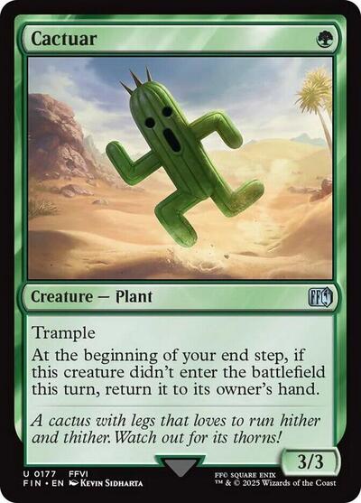 Cactuar (Universes Beyond: FINAL FANTASY) Near Mint Foil