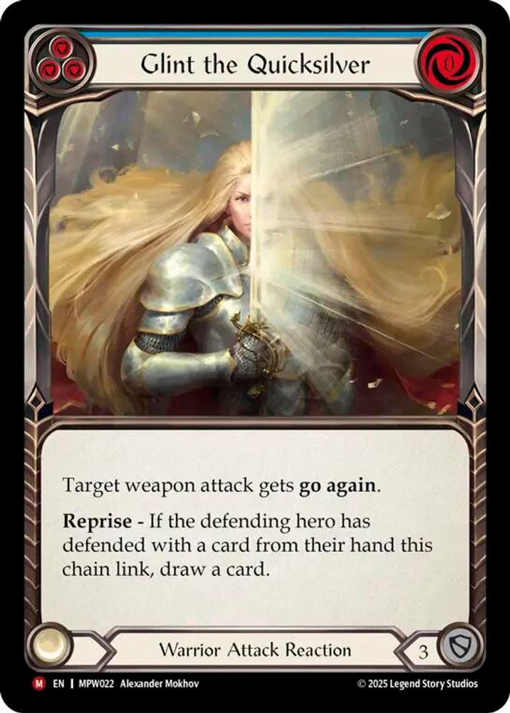 Glint the Quicksilver (Blue)