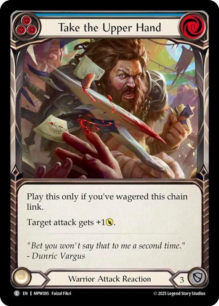Take the Upper Hand (Blue)