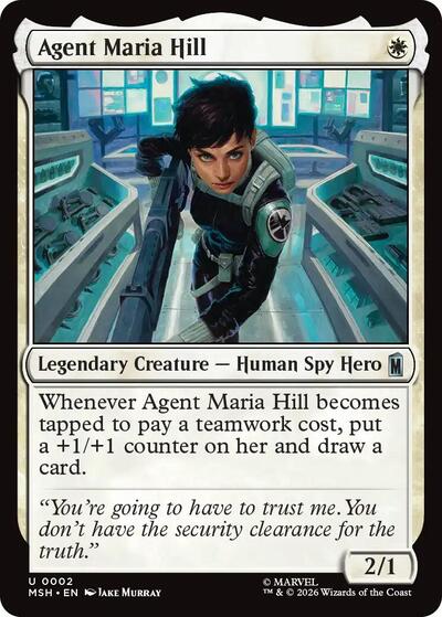 Agent Maria Hill (Marvel Super Heroes) Near Mint