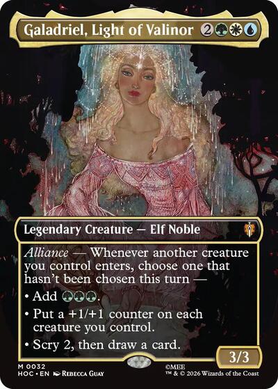 Galadriel, Light of Valinor (Borderless) (The Hobbit: Eternal-Legal) Near Mint
