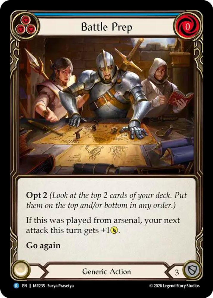 Battle Prep (Blue)
