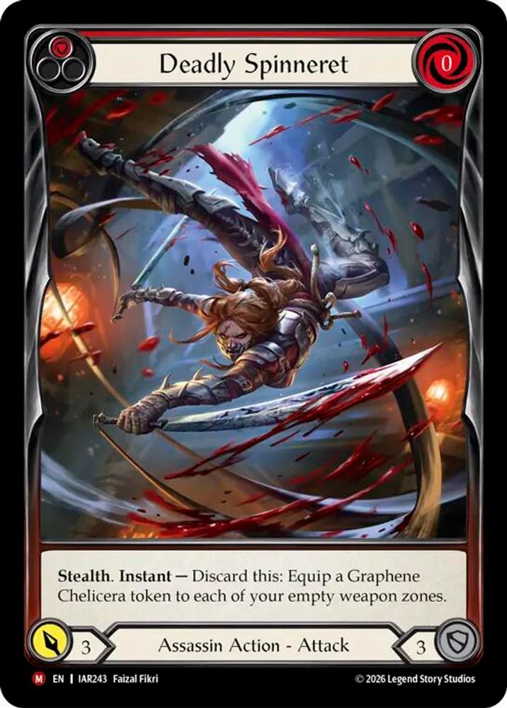 Deadly Spinneret