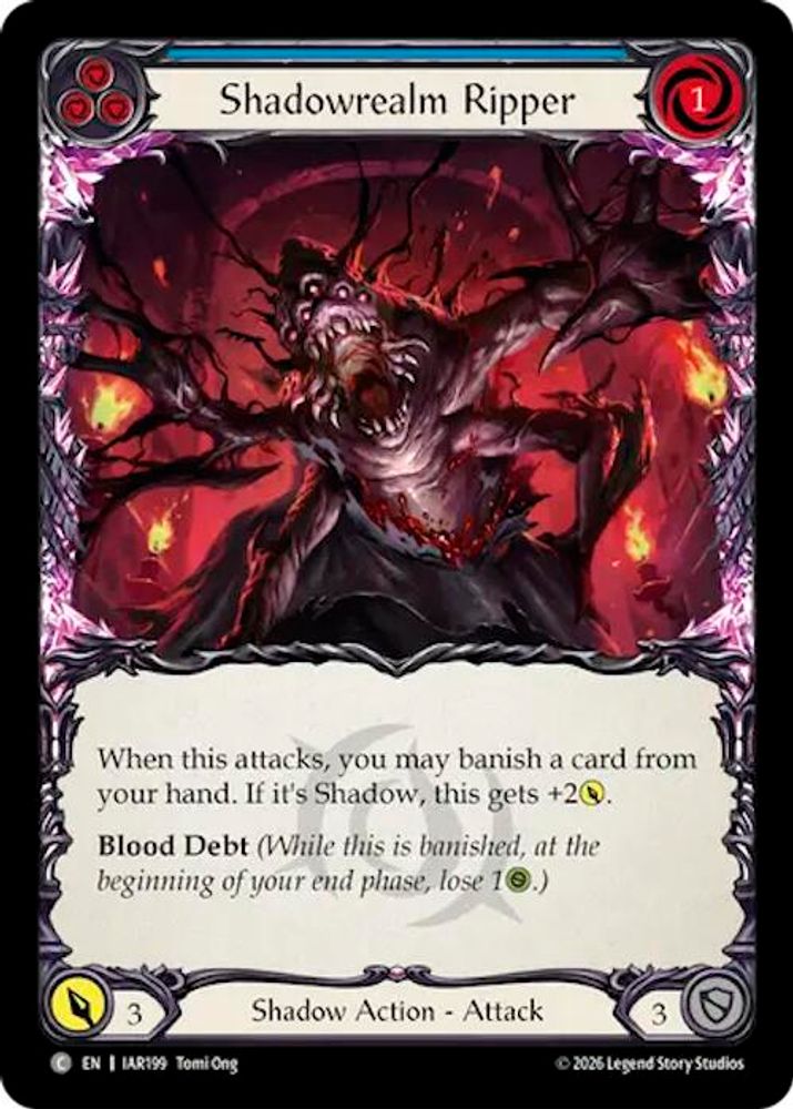 Shadowrealm Ripper (Blue)