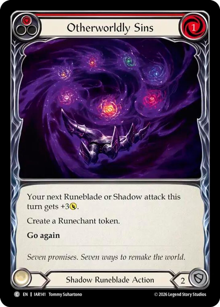 Otherworldly Sins (Red)