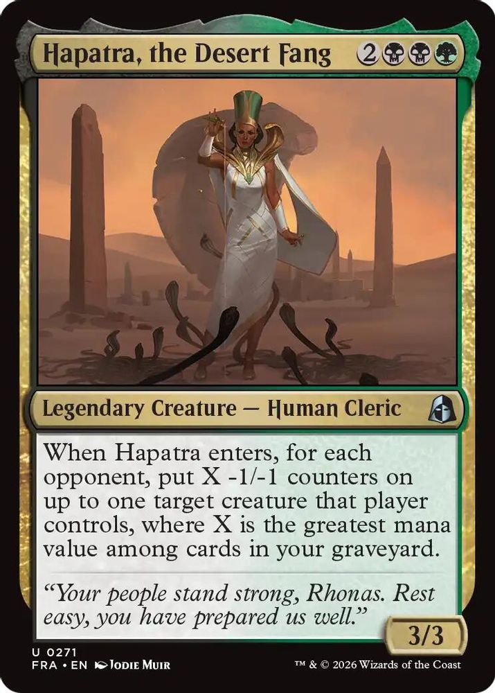 Hapatra, the Desert Fang