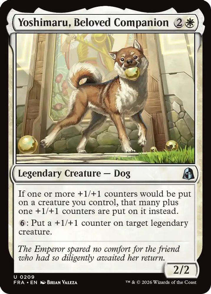 Yoshimaru, Beloved Companion