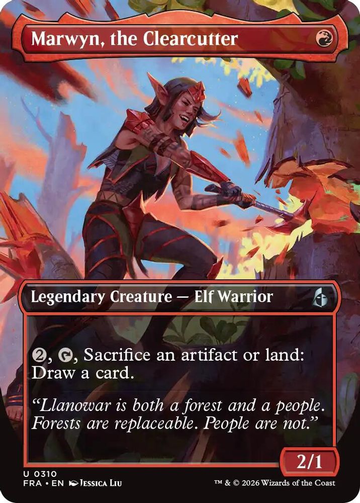 Marwyn, the Clearcutter (Borderless)