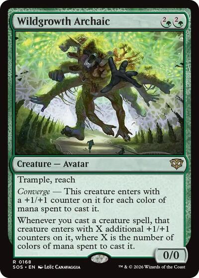 Wildgrowth Archaic (Secrets of Strixhaven) Near Mint