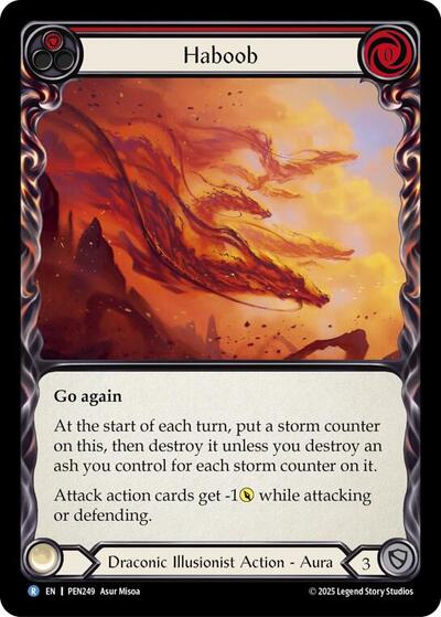 Haboob (Red) (Compendium of Rathe) Near Mint Foil
