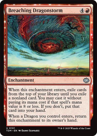 Breaching Dragonstorm (Tarkir: Dragonstorm) Near Mint