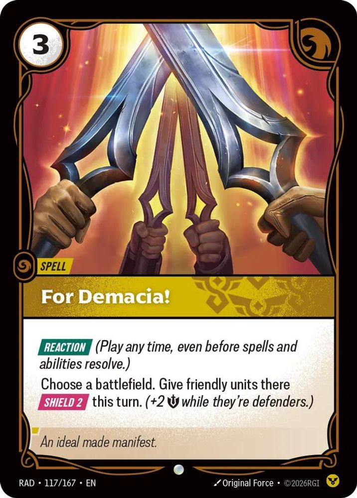 For Demacia!