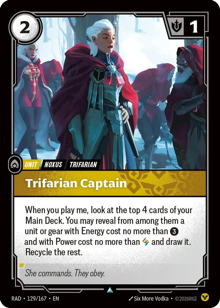 Trifarian Captain