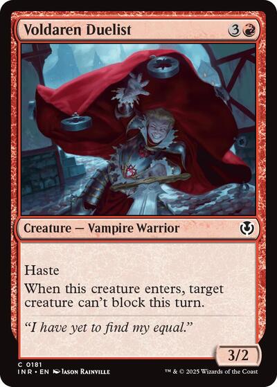 Voldaren Duelist (Innistrad Remastered) Near Mint Foil
