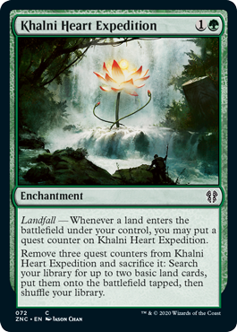 Khalni Heart Expedition (Commander 2020 Zendikar Rising) Near Mint