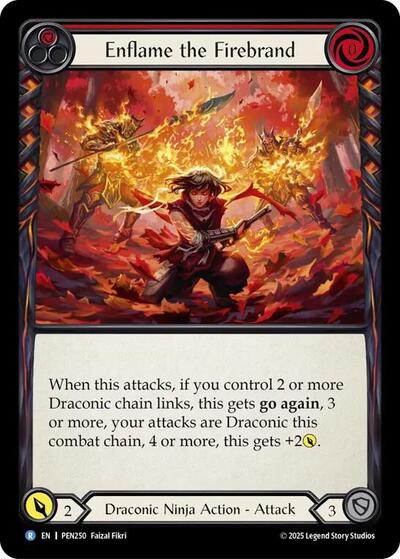Enflame the Firebrand (Compendium of Rathe) Near Mint