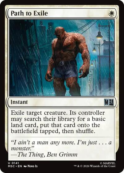 Path to Exile (Surge Foil) (Commander: Marvel Super Heroes) Near Mint Foil