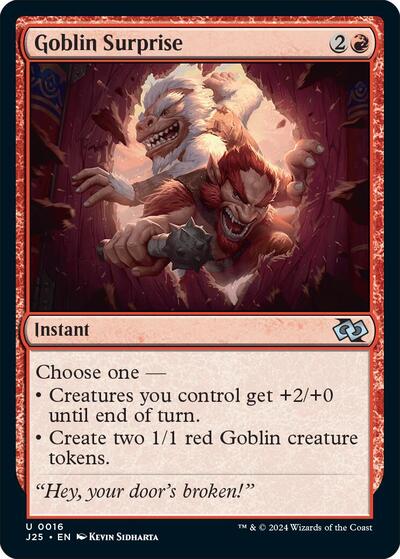 Goblin Surprise (Foundations Jumpstart) Near Mint