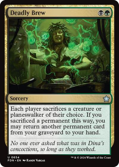 Deadly Brew (Foundations) Near Mint
