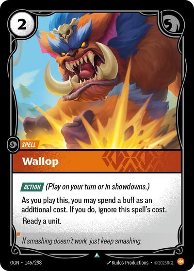 Wallop (Origins) Near Mint Foil