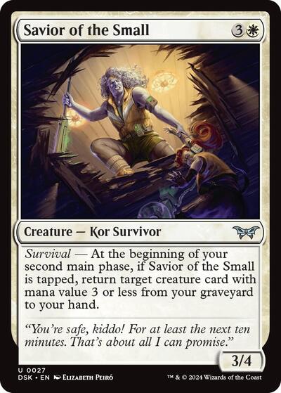 Savior of the Small (Duskmourn: House of Horror) Near Mint Foil