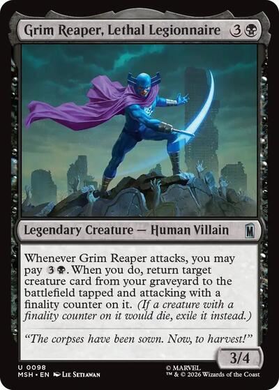 Grim Reaper, Lethal Legionnaire (Marvel Super Heroes) Near Mint