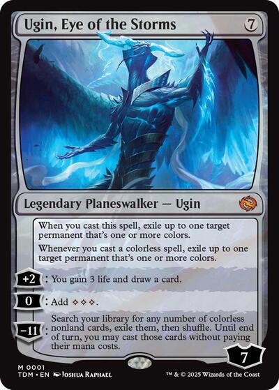 Ugin, Eye of the Storms (Tarkir: Dragonstorm) Near Mint