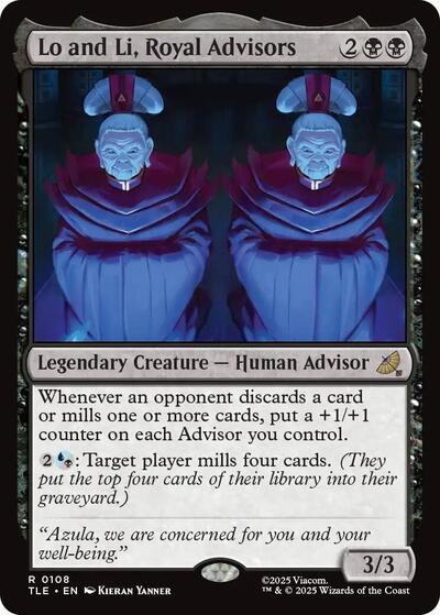Lo and Li, Royal Advisors (Avatar: The Last Airbender: Eternal-Legal) Near Mint