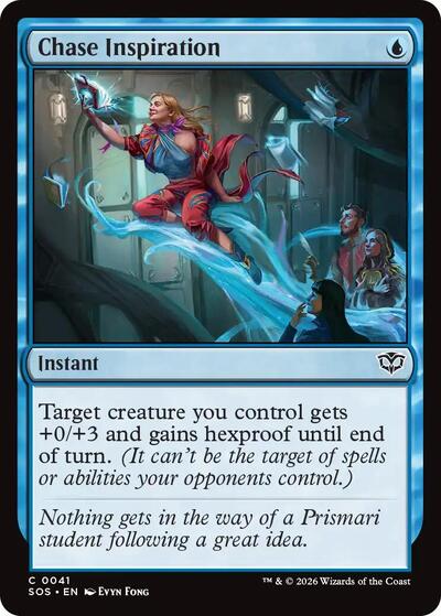 Chase Inspiration (Secrets of Strixhaven) Near Mint