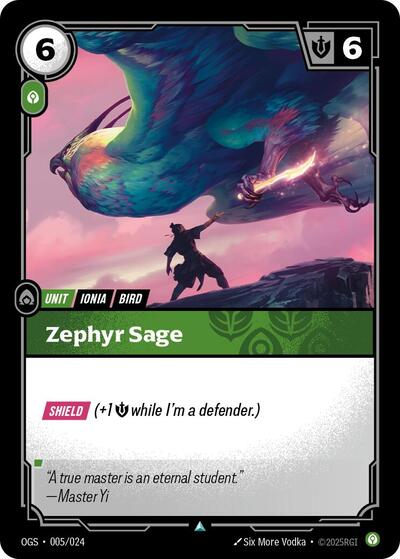 Zephyr Sage (Origins: Proving Grounds) Near Mint