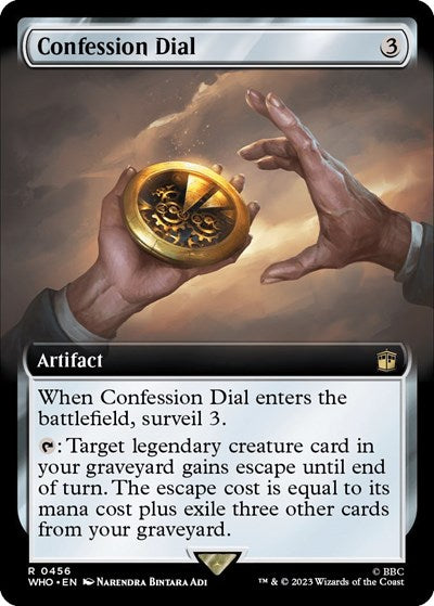 Confession Dial (Extended Art) (Universes Beyond: Doctor Who) Near Mint