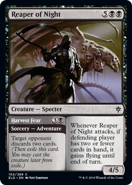 Reaper of Night (Throne of Eldraine) Near Mint Foil