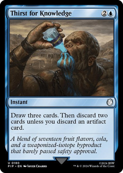 Thirst for Knowledge (Universes Beyond: Fallout) Near Mint