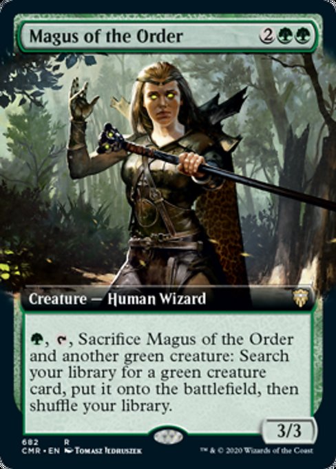 Magus of the Order (Extemded Art) (Commander Legends) Near Mint Foil