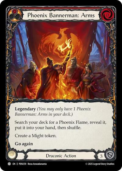 Phoenix Bannerman Arms (Red) (Compendium of Rathe) Near Mint Foil