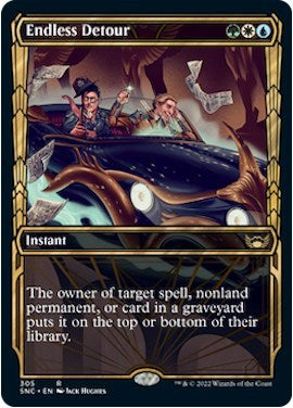 Endless Detour (Showcase) (Streets of New Capenna) Near Mint Foil