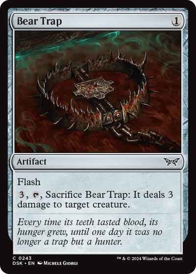 Bear Trap (Duskmourn: House of Horror) Near Mint