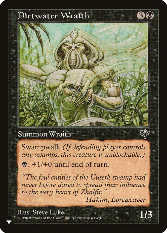 Dirtwater Wraith (The List) Near Mint