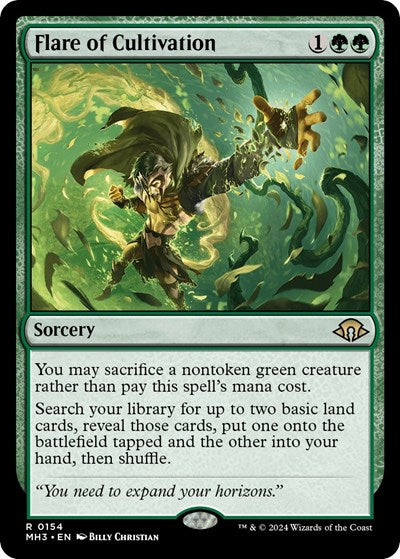 Flare of Cultivation (Modern Horizons 3) Near Mint Foil