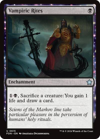 Vampiric Rites (Foundations) Near Mint