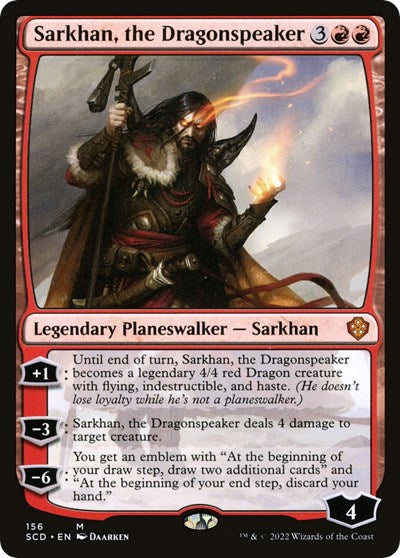 Sarkhan, the Dragonspeaker (Commander 2022 Starter Decks) Near Mint