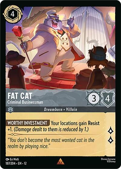Fat Cat - Criminal Businessman (Wilds Unknown) Near Mint