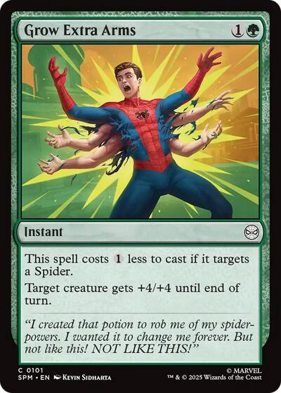 Grow Extra Arms (Marvel's Spider-Man) Near Mint Foil
