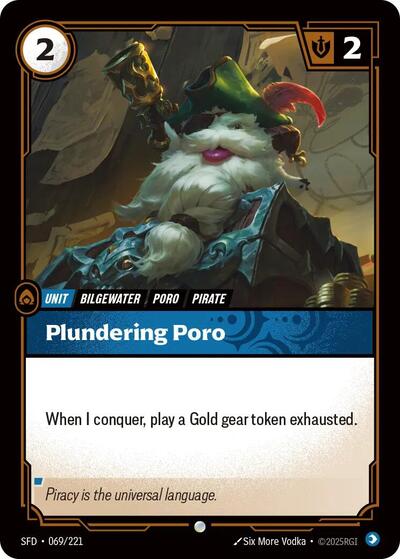 Plundering Poro (Spiritforged) Near Mint Foil
