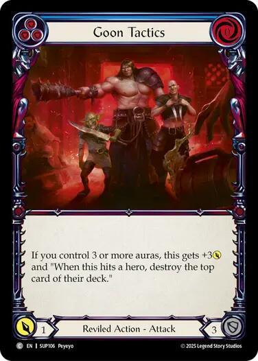 Goon Tactics (Super Slam) Near Mint Foil