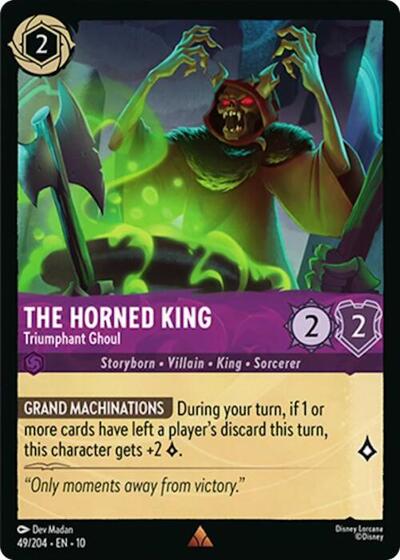 The Horned King - Triumphant Ghoul (Whispers in the Well) Near Mint Cold Foil