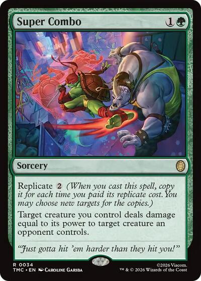 Super Combo (Commander: Teenage Mutant Ninja Turtles) Near Mint Foil